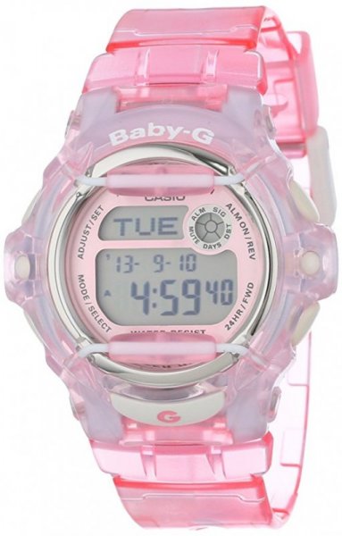 Casio Baby-G BG169G-7B Face Protector Ion-Plated Metal White Rose Gold Watch Digital1